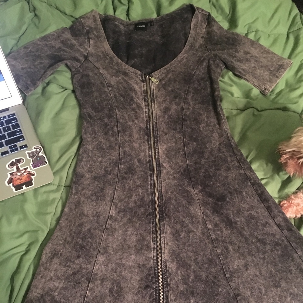 ASOS acid wash dress